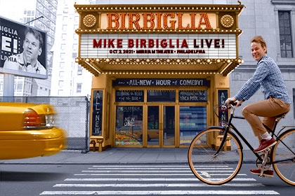 Mike Birbiglia pictured.