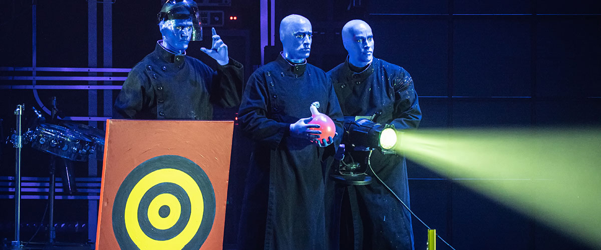 Blue Man New Tour, photo by Evan Zimmerman for MurphyMade, 2019