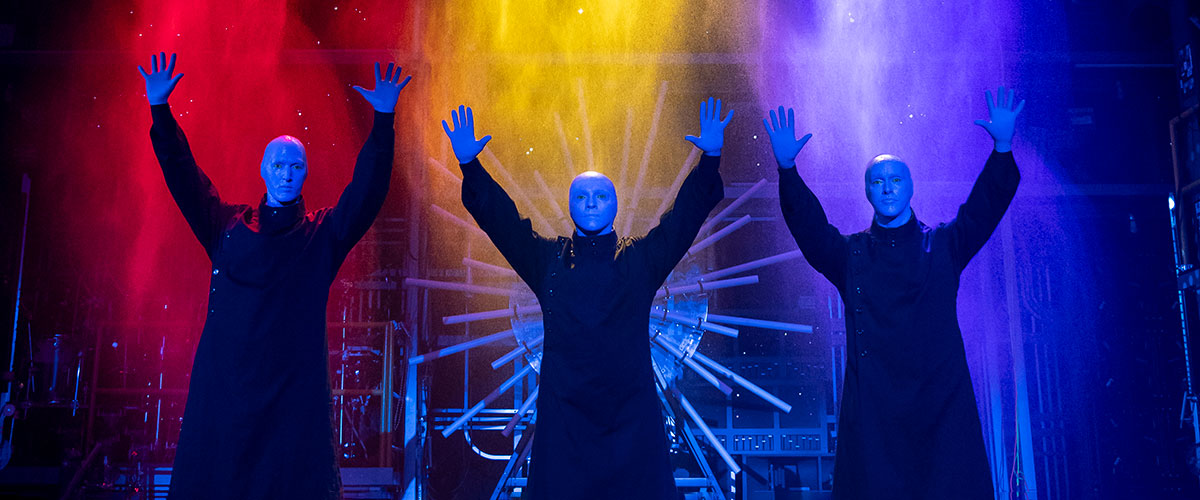 Blue Man New Tour, photo by Joan Marcus 2019